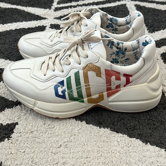 Women’s Rython Sneaker with Gucci Logo - Picture 6 of 11